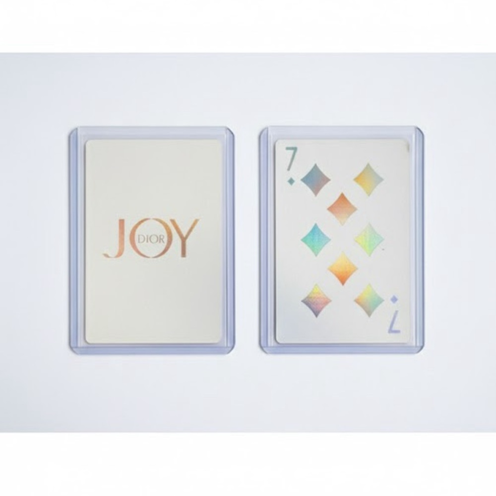Dior JOY Playing Card - Lucky number 7